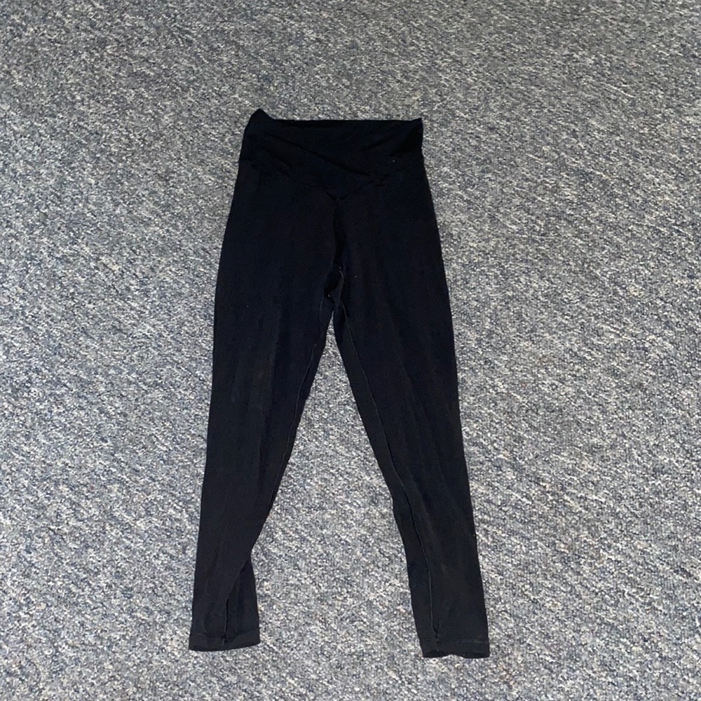 Offline Aerie Black Crossover Leggings worn once